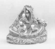 Free download Netsuke of Boat with the Seven Gods of Good Fortune free photo or picture to be edited with GIMP online image editor