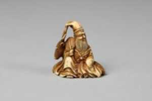Free download Netsuke of Fukurokojin free photo or picture to be edited with GIMP online image editor