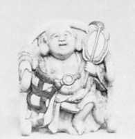 Free download Netsuke of Hotei Seated in an Armchair free photo or picture to be edited with GIMP online image editor