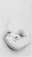 Free download Netsuke of Mask with Mans Lopsided Face free photo or picture to be edited with GIMP online image editor