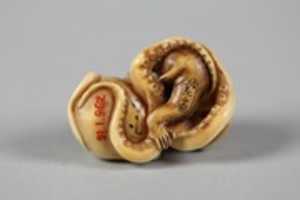 Free download Netsuke of Octopus Fighting a Monkey free photo or picture to be edited with GIMP online image editor