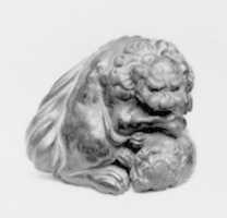 Free download Netsuke of Qilin and Cub free photo or picture to be edited with GIMP online image editor
