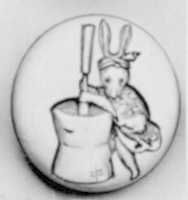 Free download Netsuke of Rabbit Stirring Elixir free photo or picture to be edited with GIMP online image editor