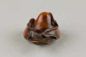 Free download Netsuke of Sparrow (Split-tongue) free photo or picture to be edited with GIMP online image editor