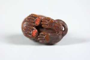 Free download Netsuke of Tiger with Head Turned, Snarling free photo or picture to be edited with GIMP online image editor