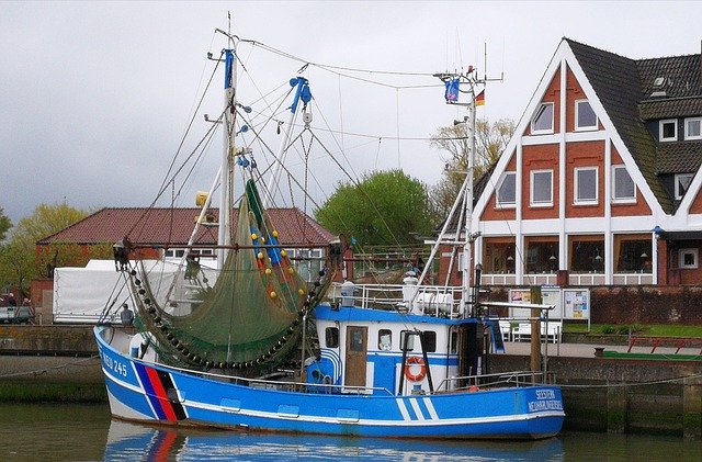 Free download Neuharlingersiel Docks Shrimp -  free photo or picture to be edited with GIMP online image editor