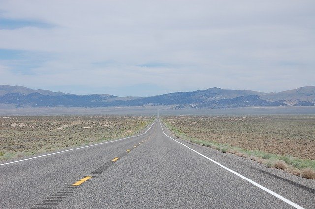 Free download Nevada Highway Road -  free photo or picture to be edited with GIMP online image editor