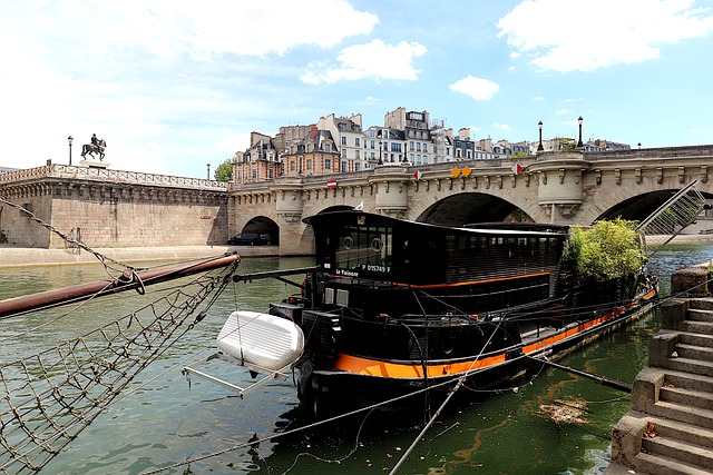 Free download new bridge paris france free picture to be edited with GIMP free online image editor