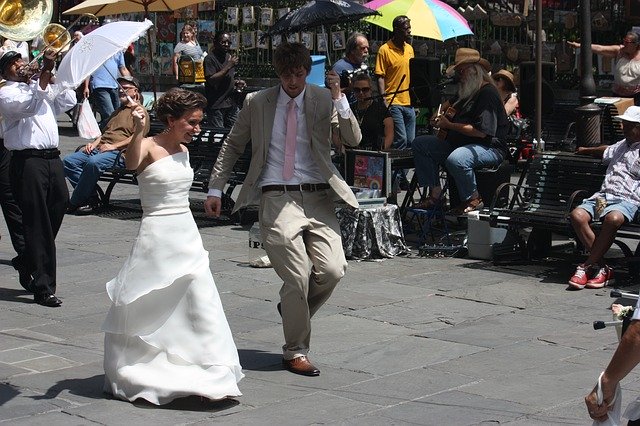 Descărcare gratuită Nunta din New Orleans - fotografie sau imagini gratuite pentru a fi editate cu editorul de imagini online GIMP