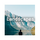 New Tab Landscapes  screen for extension Chrome web store in OffiDocs Chromium