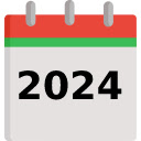 New Year Countdown to 2024  screen for extension Chrome web store in OffiDocs Chromium