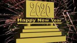 Free download New YearS Day 2020 Eve -  free illustration to be edited with GIMP free online image editor