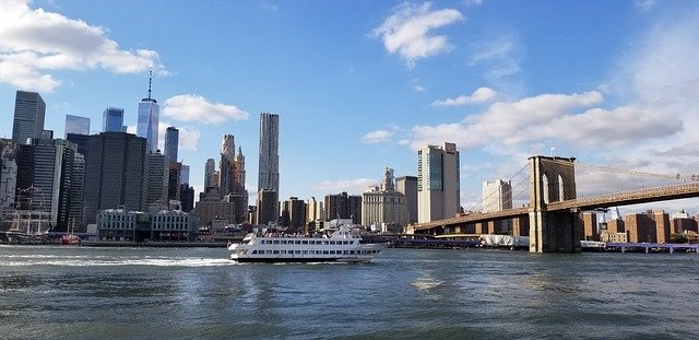 Free download New York Brooklyn Bridge Historic -  free photo or picture to be edited with GIMP online image editor