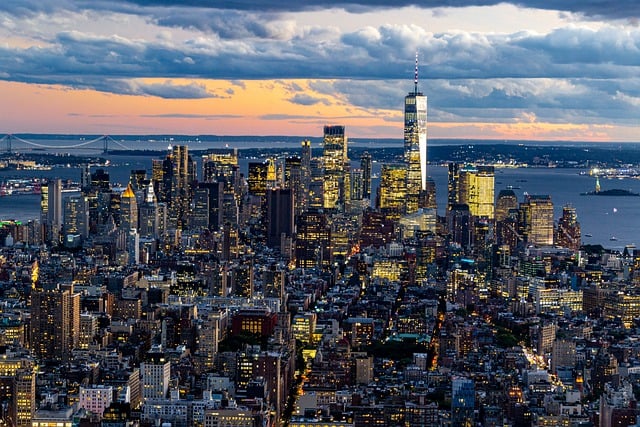 Бесплатно скачать нью-йоркский ночной свет бесплатное изображение для редактирования с помощью бесплатного онлайн-редактора изображений GIMP
