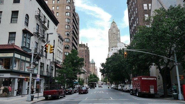 הורדה חינם New York City Street - תמונה או תמונה בחינם לעריכה עם עורך התמונות המקוון GIMP