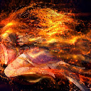 Nezuko Demon Kimetsu no Yaiba Anime Theme  screen for extension Chrome web store in OffiDocs Chromium