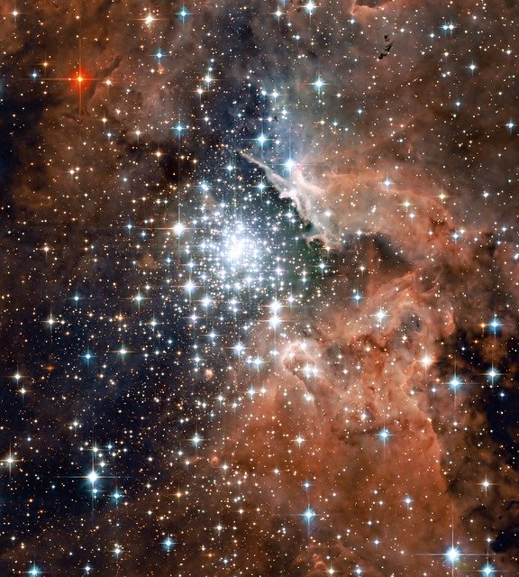 Free download Ngc 3603 Nebula Space -  free illustration to be edited with GIMP free online image editor