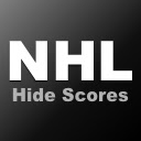 NHL.com Hide Scores  screen for extension Chrome web store in OffiDocs Chromium