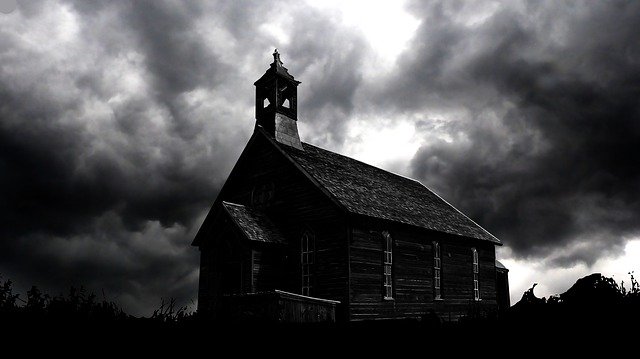 Muat turun percuma Night Church Wood - foto atau gambar percuma untuk diedit dengan editor imej dalam talian GIMP