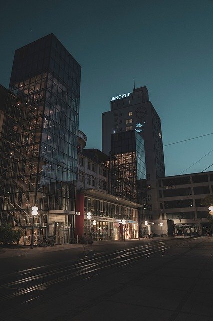 Free picture Night Jena City -  to be edited by GIMP free image editor by OffiDocs