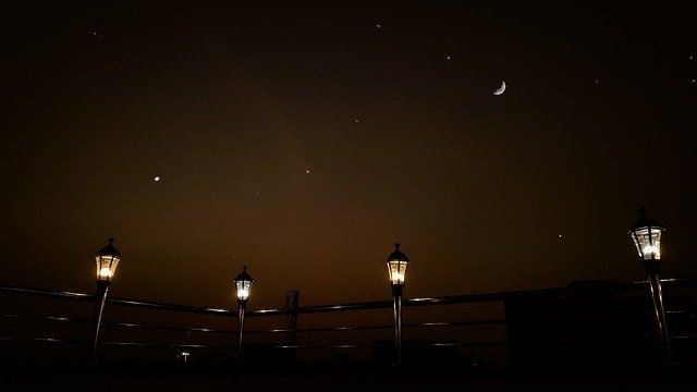 Free download Night Lamp Stars -  free photo or picture to be edited with GIMP online image editor