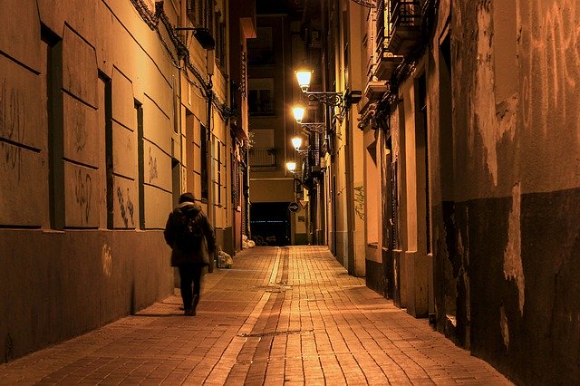 Free download Night Street City -  free photo or picture to be edited with GIMP online image editor