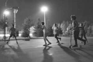 Free download Nighttime Ballers free photo or picture to be edited with GIMP online image editor
