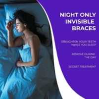 Free download nighttime clear braces free photo or picture to be edited with GIMP online image editor