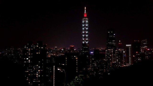 Free picture Night View Taipei Taiwan -  to be edited by GIMP free image editor by OffiDocs
