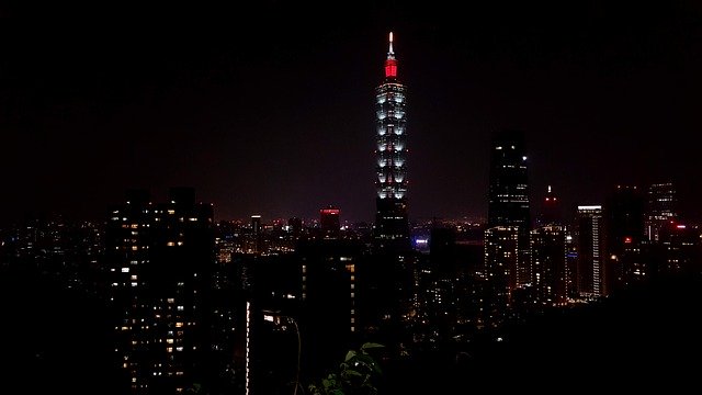 Free download Night View Taipei Taiwan -  free photo or picture to be edited with GIMP online image editor
