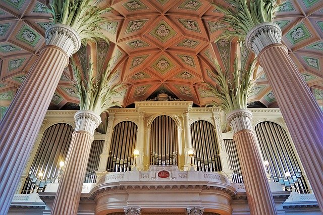 Gratis download Nikolai Church Organ Architecture - gratis foto of afbeelding om te bewerken met GIMP online afbeeldingseditor