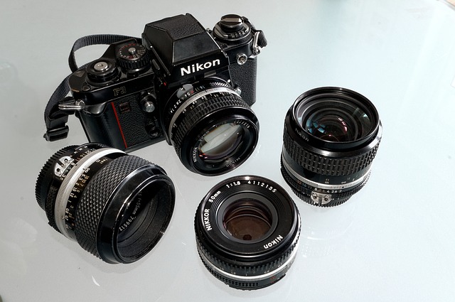 Free download nikon f3 analog movie camera lens free picture to be edited with GIMP free online image editor