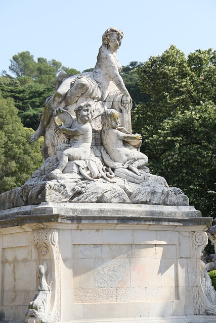 Free download nimes france sculpture 18th century free picture to be edited with GIMP free online image editor