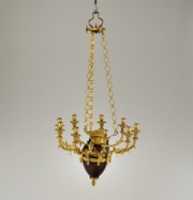 Free download Nine-light chandelier free photo or picture to be edited with GIMP online image editor