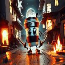 Ninja Coffee Warrior Live Wallpaper  screen for extension Chrome web store in OffiDocs Chromium