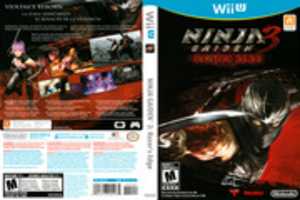 Free download Ninja Gaiden 3: Razors Edge Wii U Box Art free photo or picture to be edited with GIMP online image editor