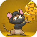 Ninja Mouse Game Sneak, Slice, and Conquer as a Fearless Mouse Warrior!  screen for extension Chrome web store in OffiDocs Chromium