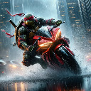 Ninja Turtle on the Run  screen for extension Chrome web store in OffiDocs Chromium