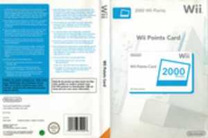 Free download Nintendo Wii Points Card (2006) free photo or picture to be edited with GIMP online image editor
