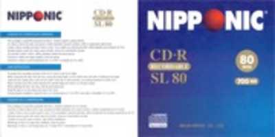 Free download nipponic CDR-SL80 cd sleeve free photo or picture to be edited with GIMP online image editor