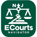 NJ eCourts Navigator  screen for extension Chrome web store in OffiDocs Chromium