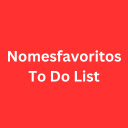 Nomesfavoritos To Do List  screen for extension Chrome web store in OffiDocs Chromium