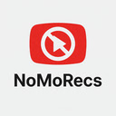 NoMoRecs  screen for extension Chrome web store in OffiDocs Chromium