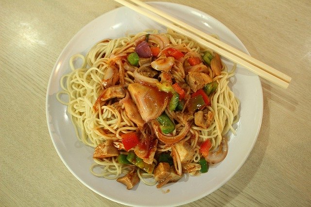 Безкоштовно завантажте Noodles Mee Chinese Food - безкоштовне фото або зображення для редагування за допомогою онлайн-редактора зображень GIMP