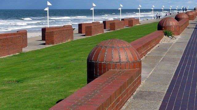 Free picture Norderney North Sea Promenade -  to be edited by GIMP free image editor by OffiDocs