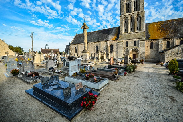 Free download normandy france cemetery church free picture to be edited with GIMP free online image editor