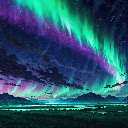 Northern Lights in the Night Sky  screen for extension Chrome web store in OffiDocs Chromium