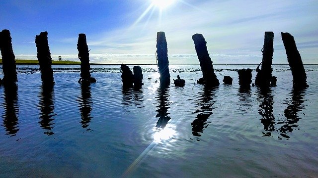 Free download North Sea Watts Wadden -  free photo or picture to be edited with GIMP online image editor