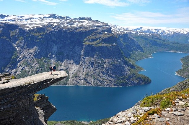 تنزيل Norway Lake Landscape مجانًا - صورة مجانية أو صورة لتحريرها باستخدام محرر الصور عبر الإنترنت GIMP