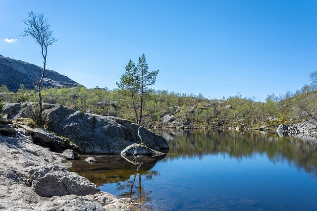 Muat turun percuma Norway Landscape Mountain - foto atau gambar percuma untuk diedit dengan editor imej dalam talian GIMP